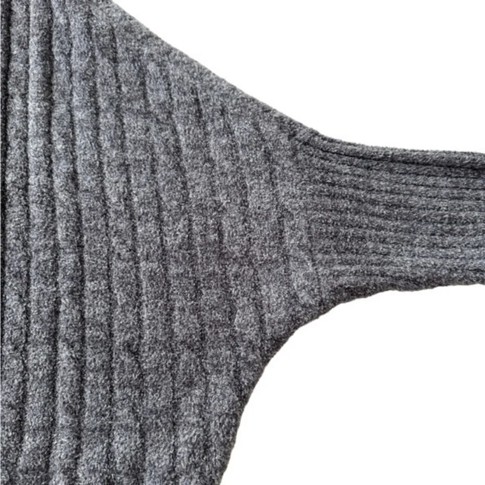 Barefoot Dreams CozyChic Lite Gray‎ Shrug Open Front Cardigan Size S/M